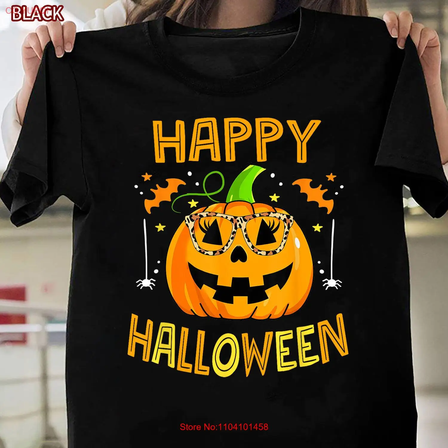 Trick Or Treat Funny Pumpkin Halloween Costume Party T-Shirt, Scary Fall Tee