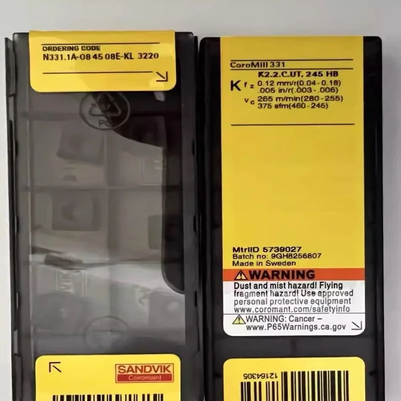 

Hard alloy cutting blades N331.1A-0804508E-KL 1020