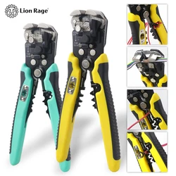 Wire stripper pliers cable cutter practical electric automatic Multifunctional Repair Crimping Tools Decrustation Plier 0.2-6mm²