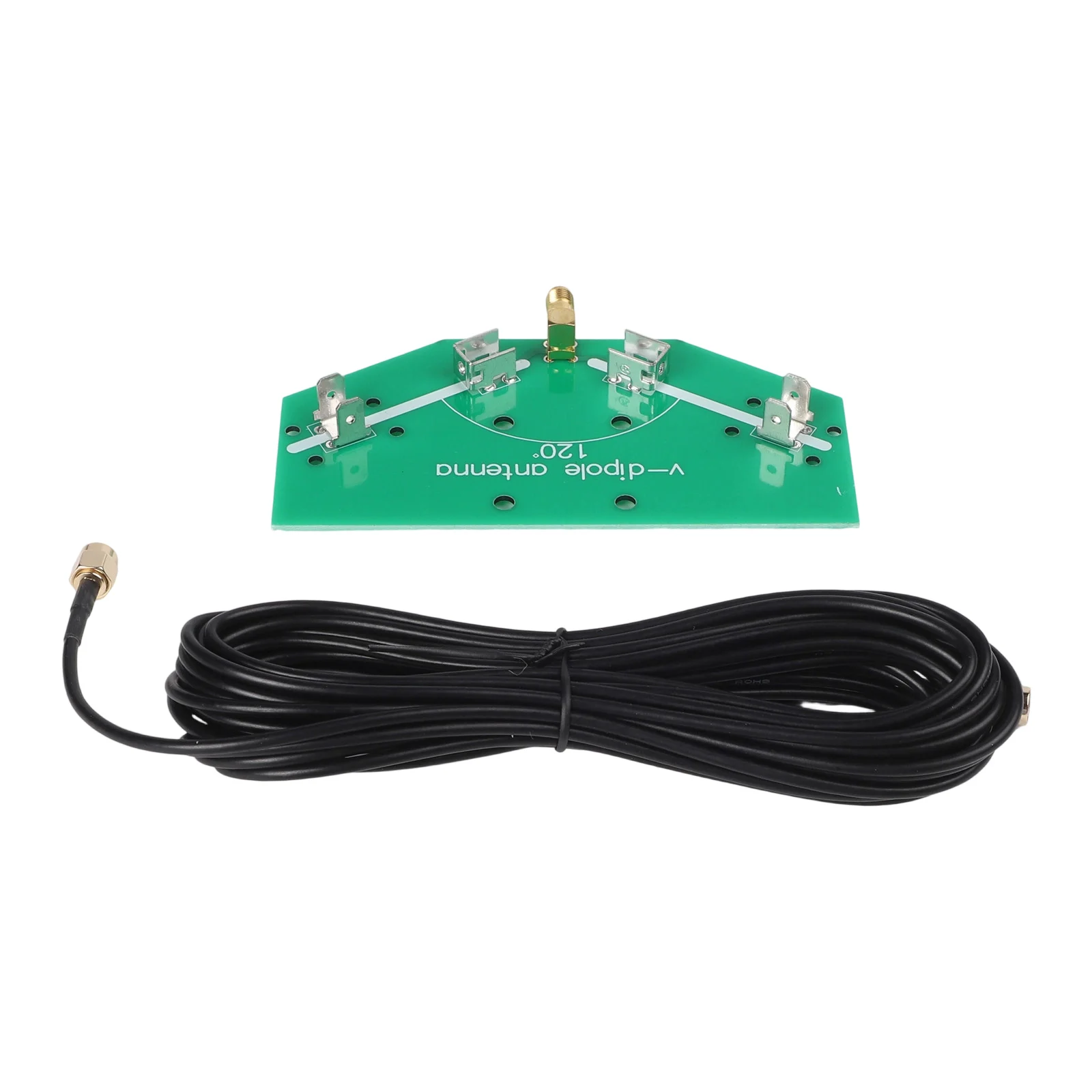 Adjustable Frequency Antenna V Dipole Antenna DIY Projects 7.09x3.94x0.94 Inches Wide Frequency Range Receiver