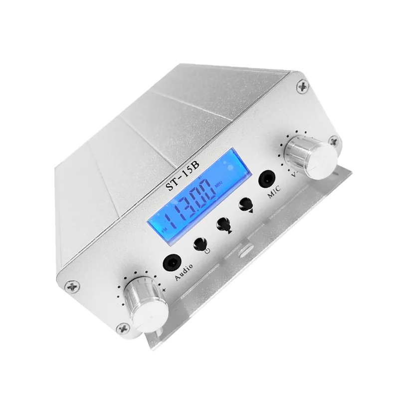

ABJF-FM PLL Stereo Transmitter Supports Wireless Audio Transmission And Lotus Audio Input Only Host No Antenna And Power Card