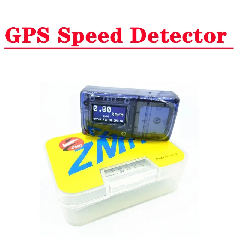 ZMR GPS Speed Detector Speedometer Built-in LIPO Battery for RC Model Airplane FPV Racing Freestyle Drones DIY Parts