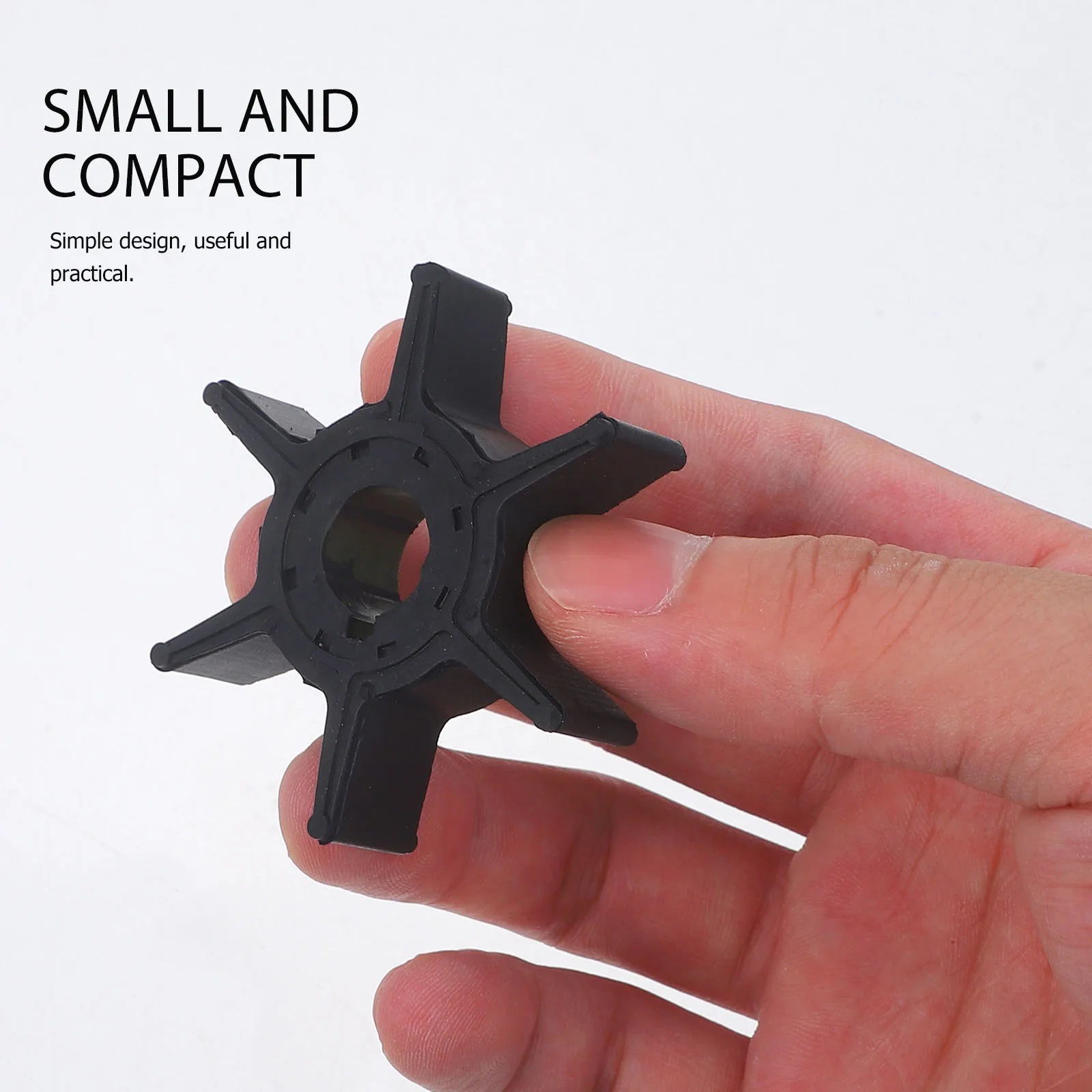 

Plastic Water Pump Impeller for Outboard Motor Durable Efficient Flow Easy Installation Replacement Parts 63V-44352-01 Utility