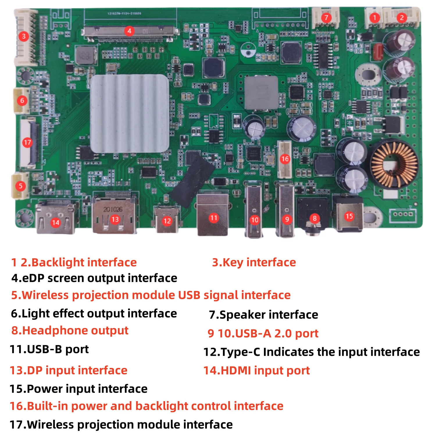 27 Inch 5K LCD Screen controller HD LCD Monitor Driver Motherboard
