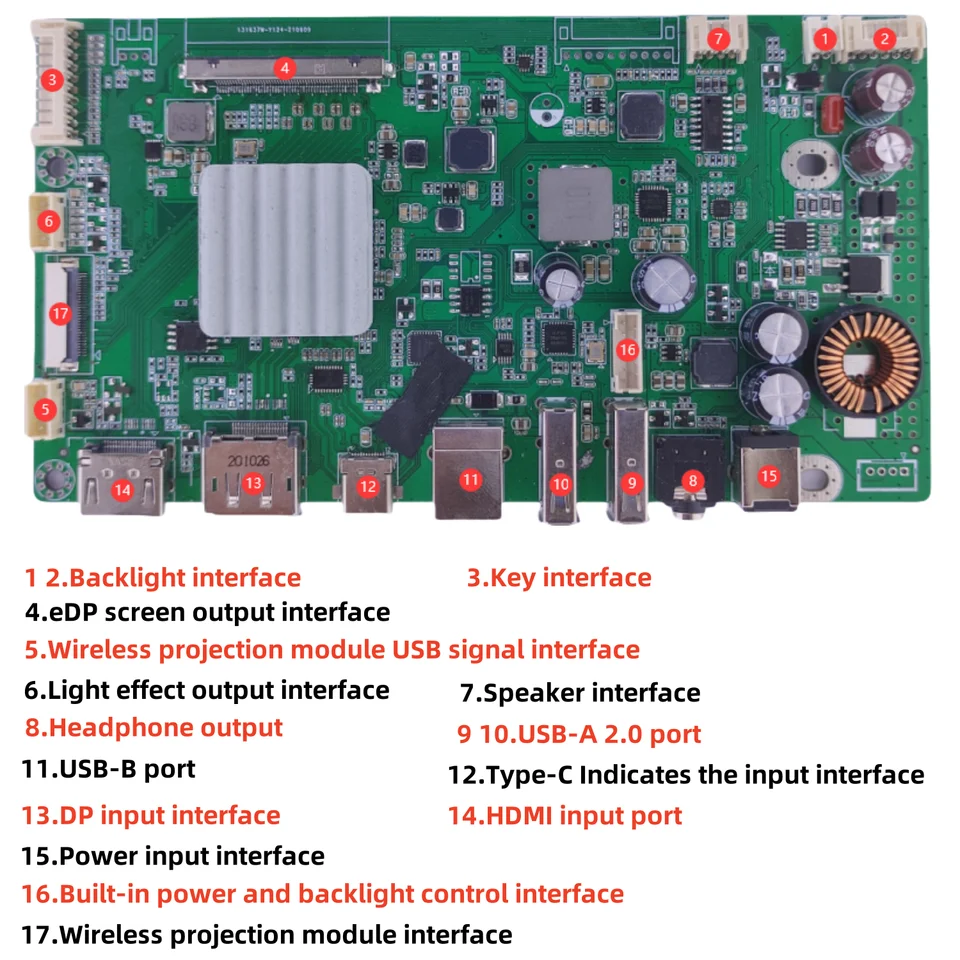 27 Inch 5K LCD Screen Controller HD LCD Monitor Driver Motherboard