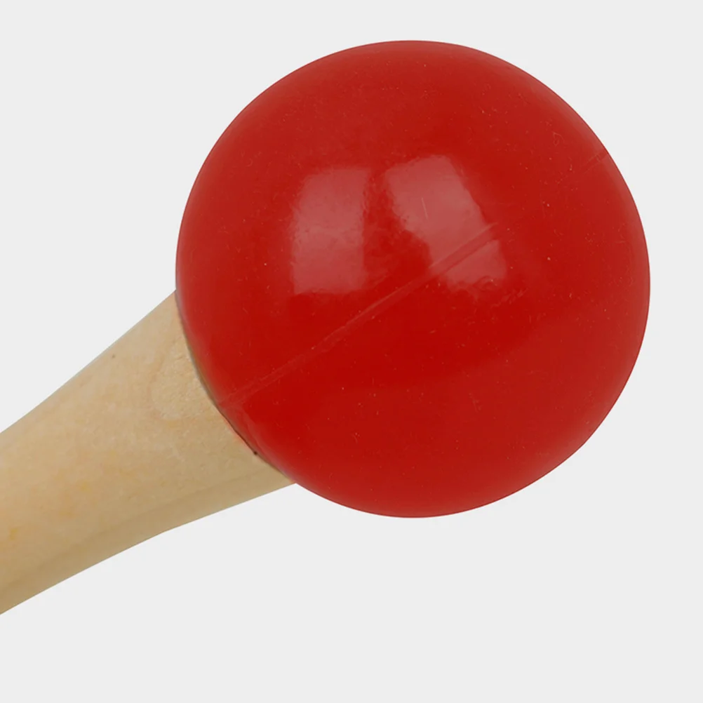 

1 set Crystal Singing Bowl Mallet Wood Handle With Rubber O Ring Lightweight Non-Slip Grip For Percussion Performance Accessory