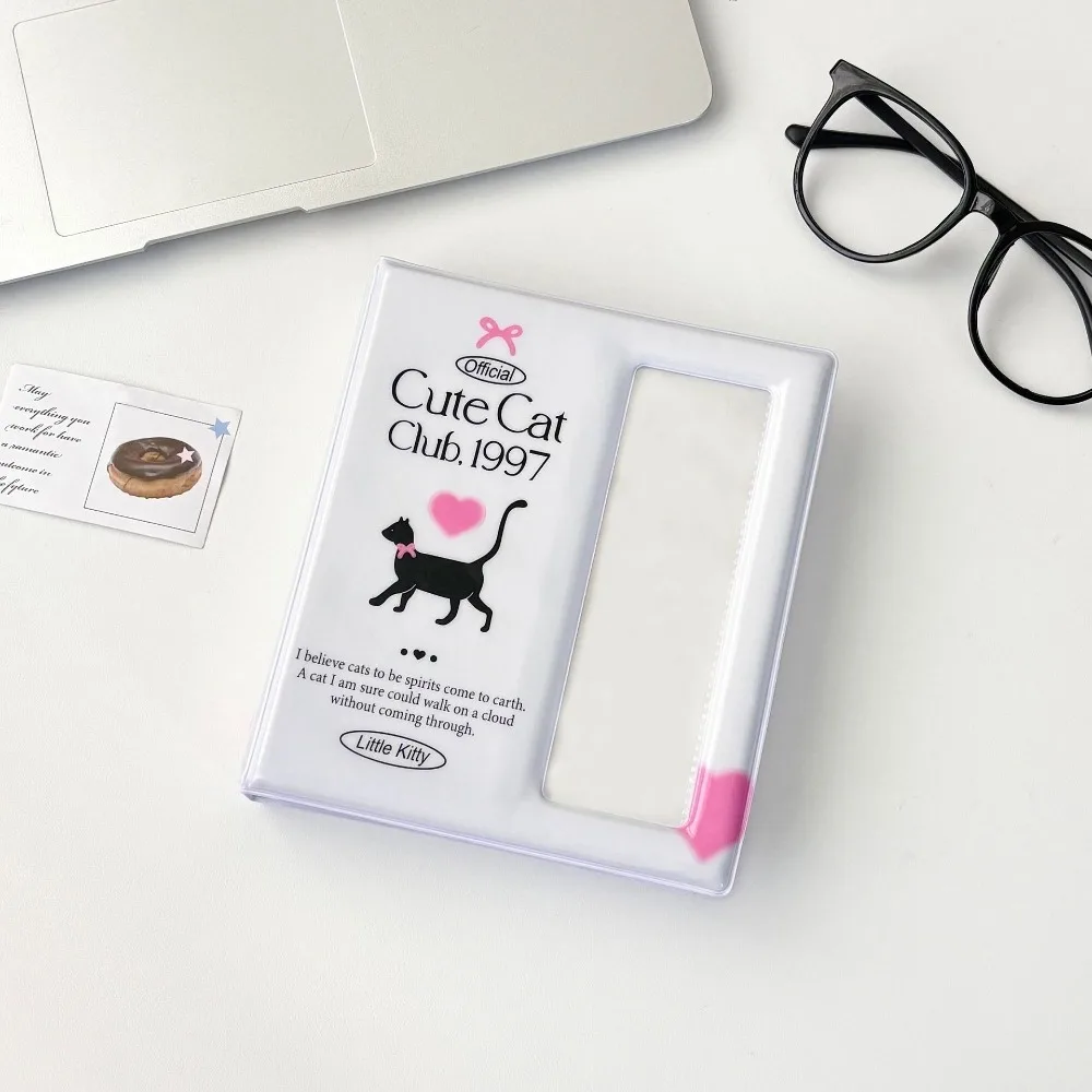 INS Large Capacity Card Album Postcard Book Collectible Card Album Photocard Binder PVC Idol Card Collect Book Stationery Gift