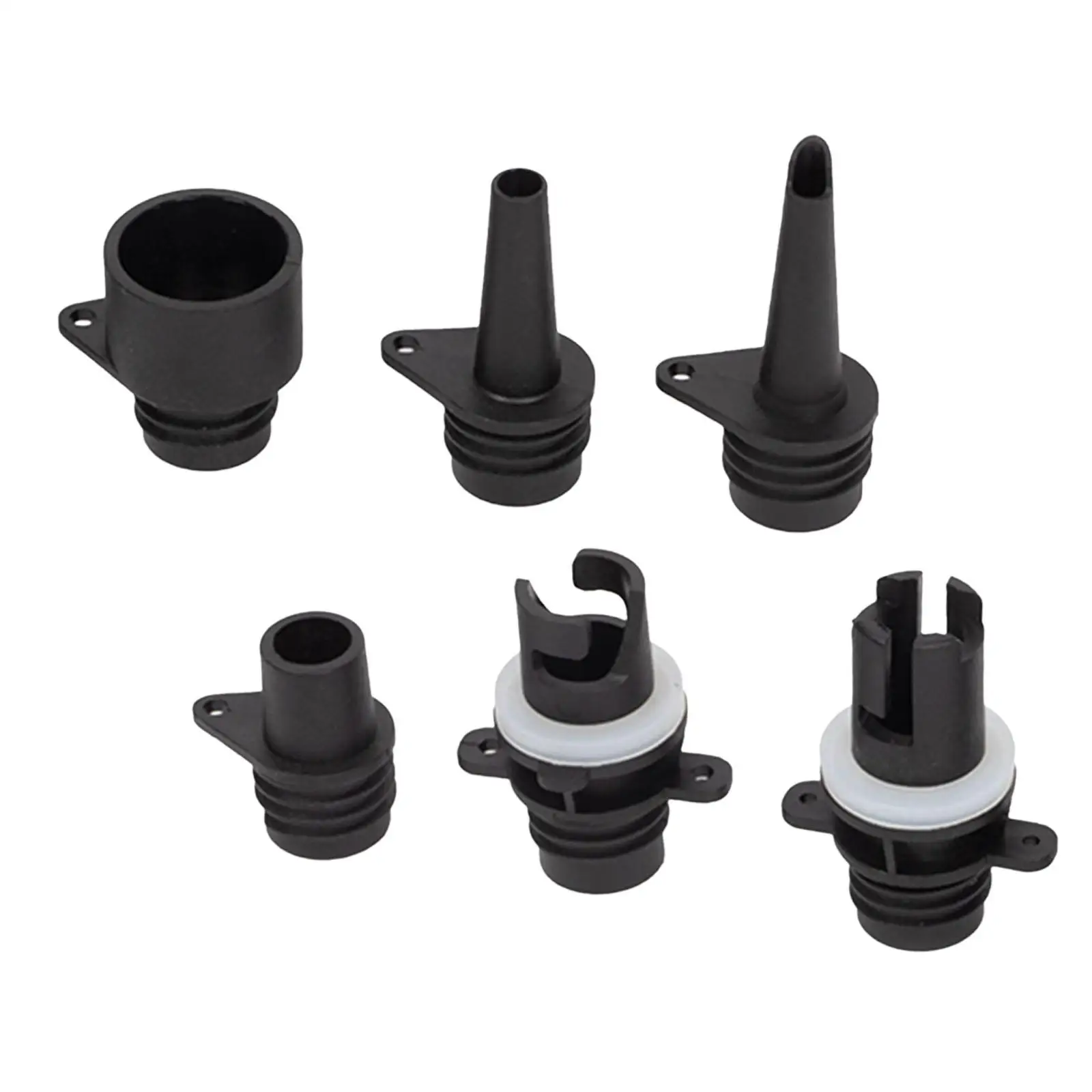 Adaptateur de pompe à buse, Valve d'air multifonction de remplacement, accessoires gonflables de bateau en plastique pour bateau gonflable, Kayak, canoë