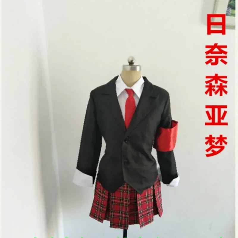 Anime Shugo Chara Cosplay Costume Hinamori Amu/hotori Tadase/tsukiyomi Utau Cosplay Costume School Uniform Halloween Clothes Set