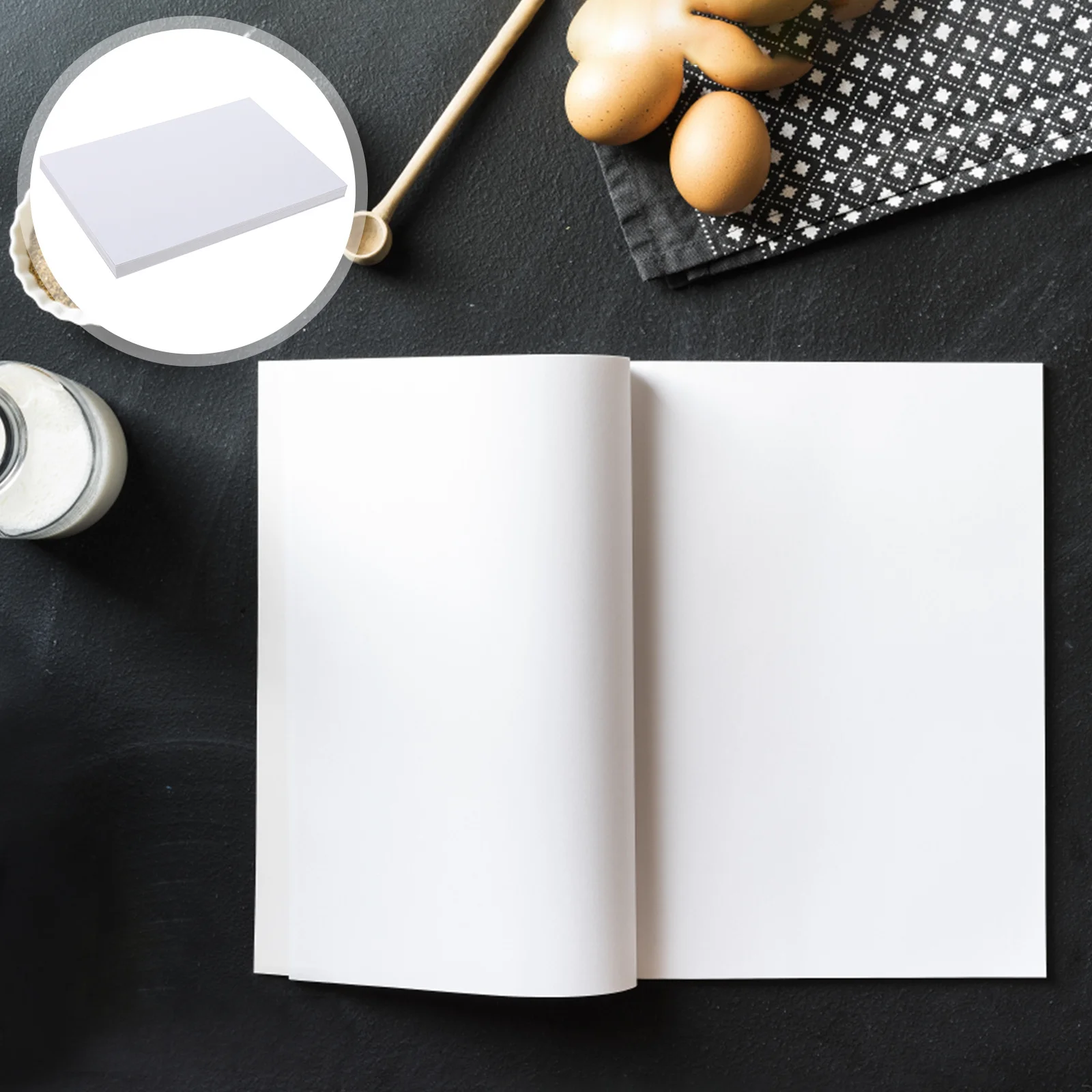 

100 Sheets Professional A5 Photo Print Paper High Glossy Digital Color Printing Paper for Shop Use Useful Photo Papers