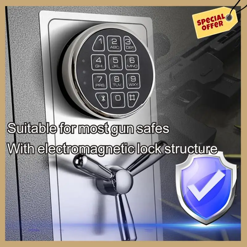 

Lock Replacement Chrome Digital Keypad Electronic Lock-WMAN