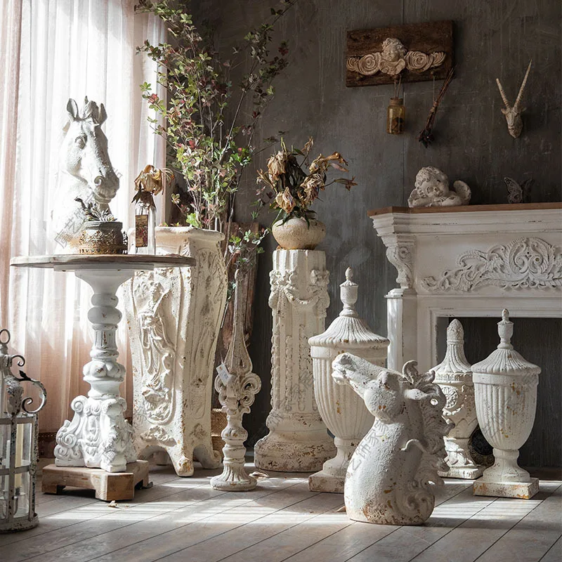 

Customizable Retro Horse Head Home Decoration Porch Living Room Hotel Lobby Decoration Is A Success