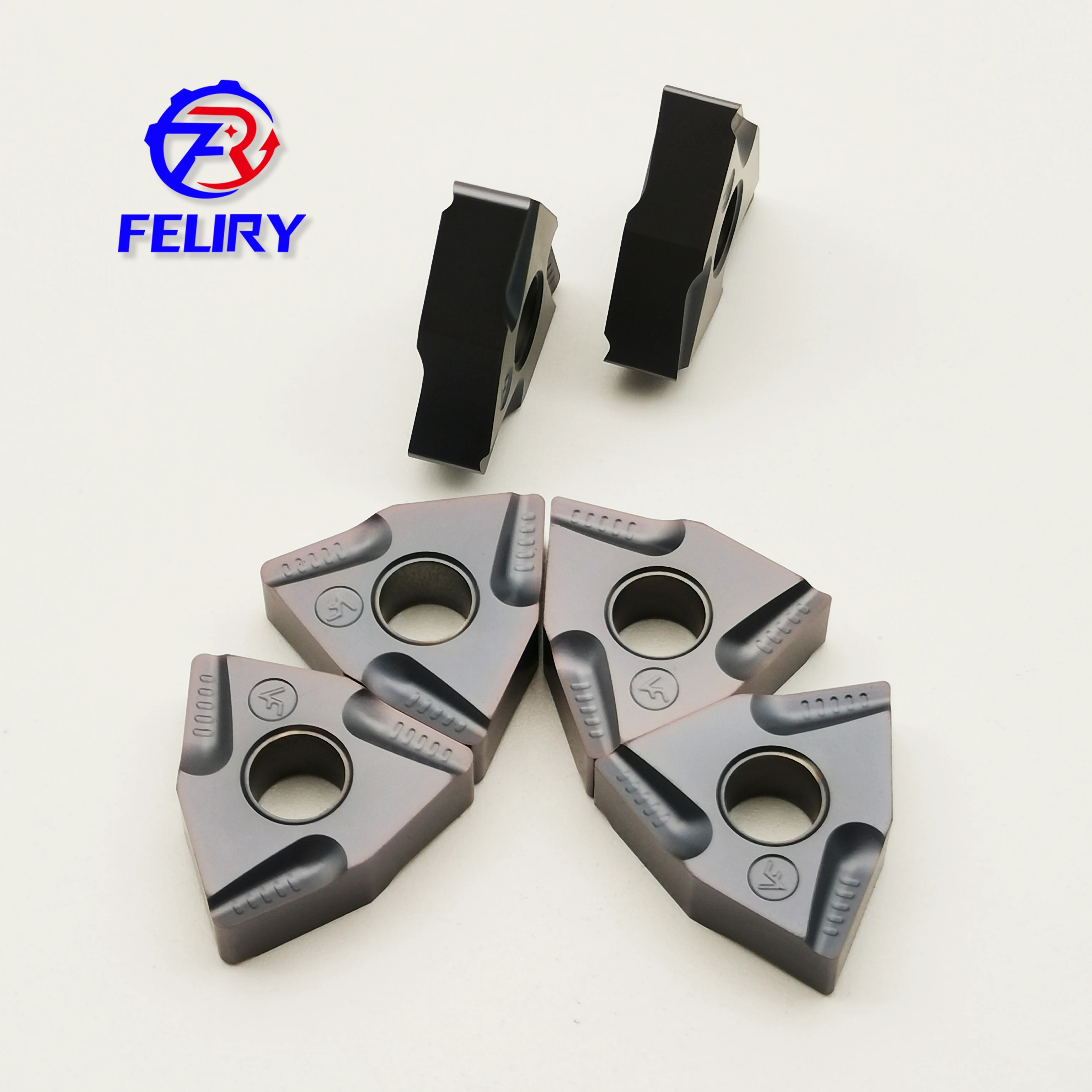 

10PCS High-quality carbide tool WNMG080404R WNMG080404L WNMG080408R WNMG080408L-VF LF6018S can process stainless steel WNMG