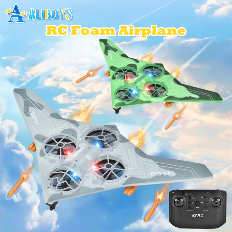 RC Foam Airplane Anti Collision Jet Fighter Drone Remote Control Stunt Glider Airplane Radio Control Helicopter Kid Adult Gift