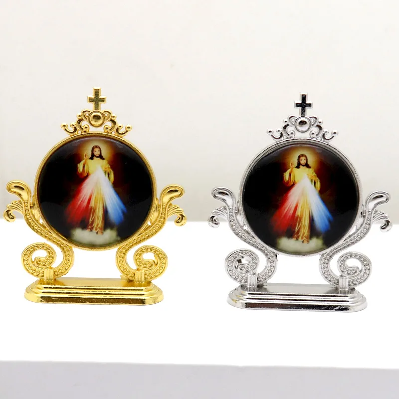 Church Souvenirs Orthodox Catholic Icon Andrew Jesus Decor Virgin Mary Car table Decoration Christmas Easter Ornament