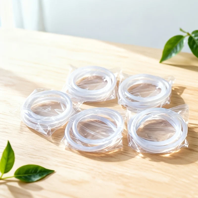 10 rolls of transparent hot melt adhesive sticks, transparent hot melt adhesive rings, DIY craft accessories