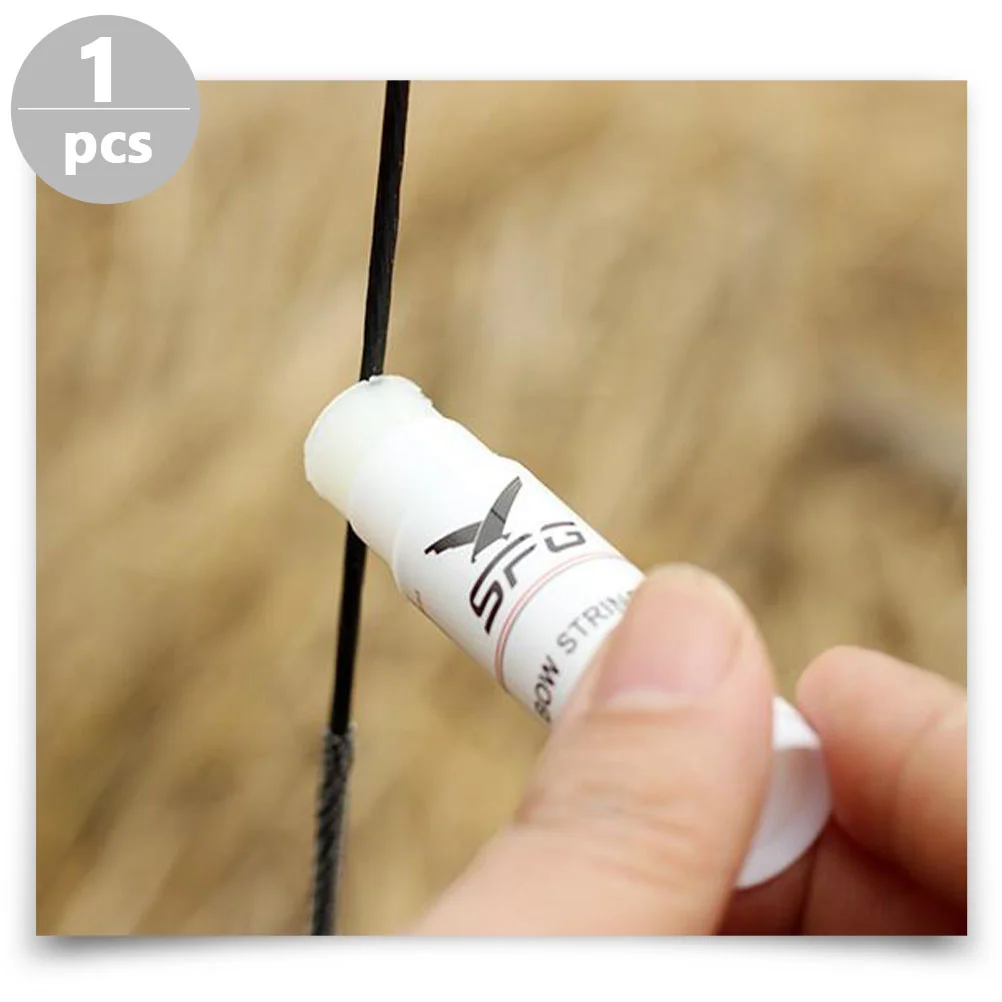 Bowstring Wax Maintaining Friction Reducing and Arrow for Portable Protective Protection Professional Archery