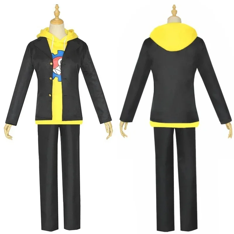 

High School Student Anime SK8 the Infinity Cosplay Costume Complete Set with Red Wig for Halloween And Carnival Fun