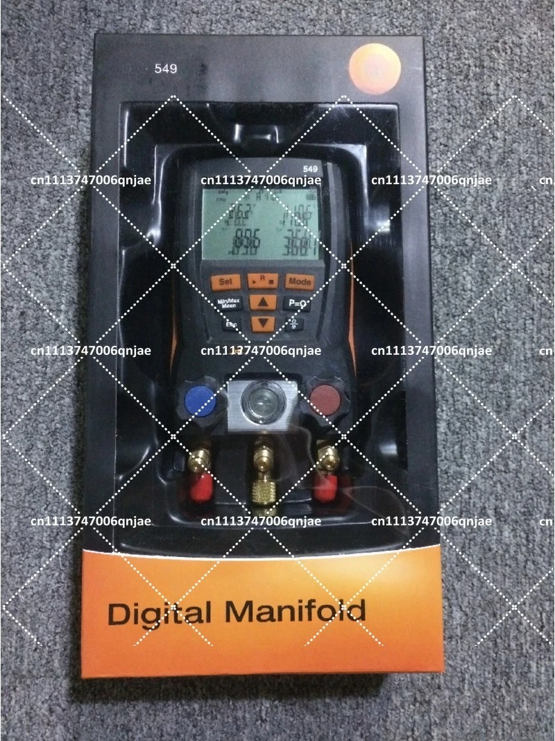 Digital Pressure Manifold Gauge Set with 60 Refrigerants HVAC Diagnostic Tool