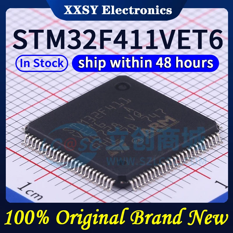 Alta Qualidade 100% STM32F411CEU6 STM32F411CCU6 STM32F411RET6 STM32F411VET6 STM32F411VCT6 Original, Novo