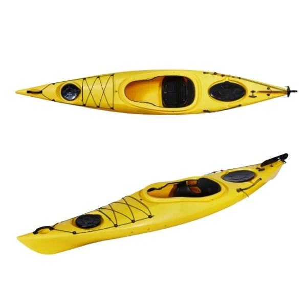 

2024 Popular 3.6m Sit In Kayak Plastic Kayak Boat One Person One Seating Kayak With Accessory