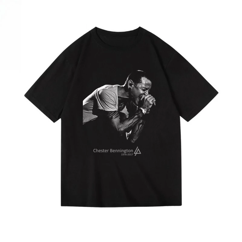

2025 Summer New Fashion T-shirt Men's Y2K Top Harajuku Letter Printed T-shirt Summer Cotton Short-sleeved T-shirt Large Size