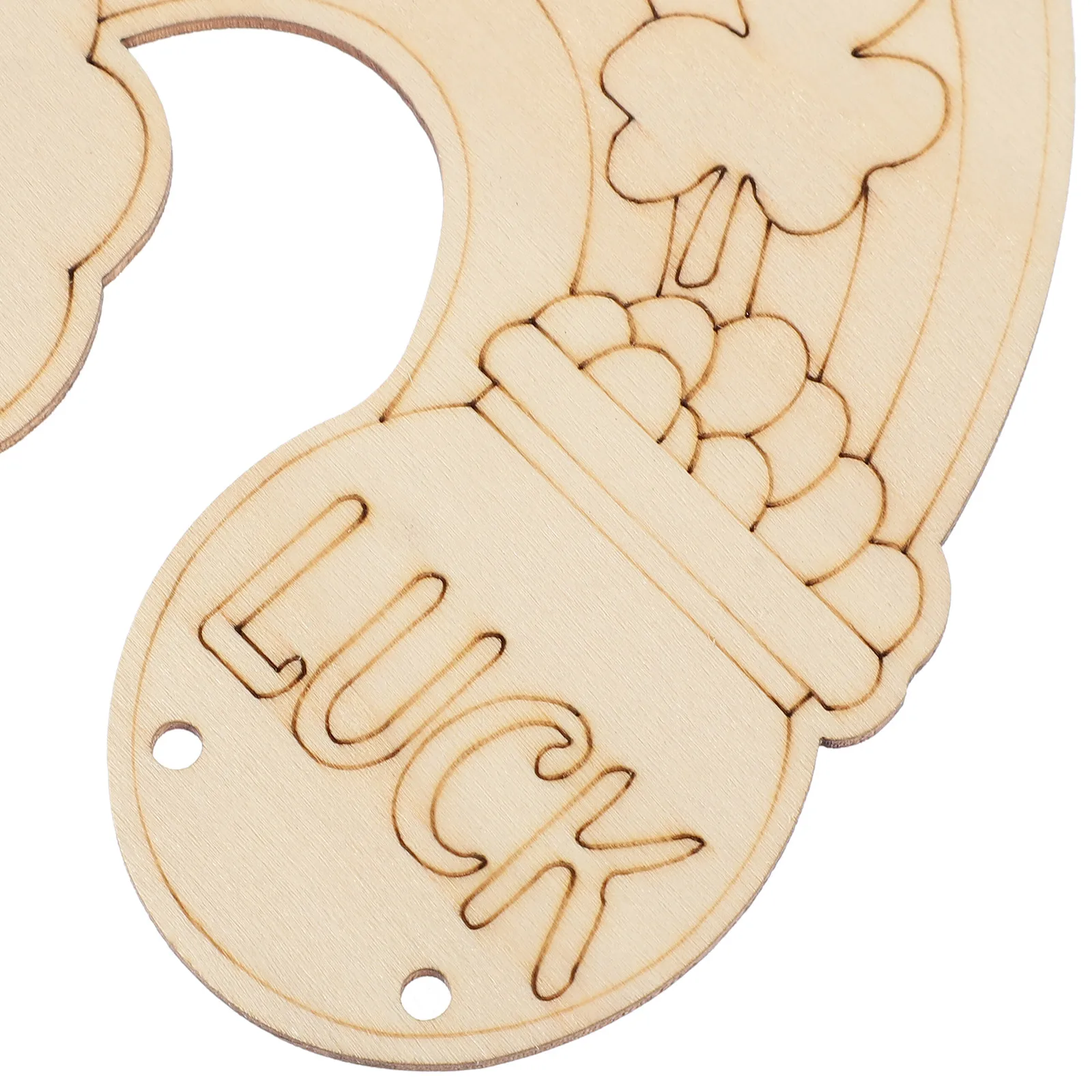 

1Set DIY Wooden Wind Chime Kit Unfinished Decorative Craft for Family Fun Activity Wood Wind Chimes Balcony Decorations