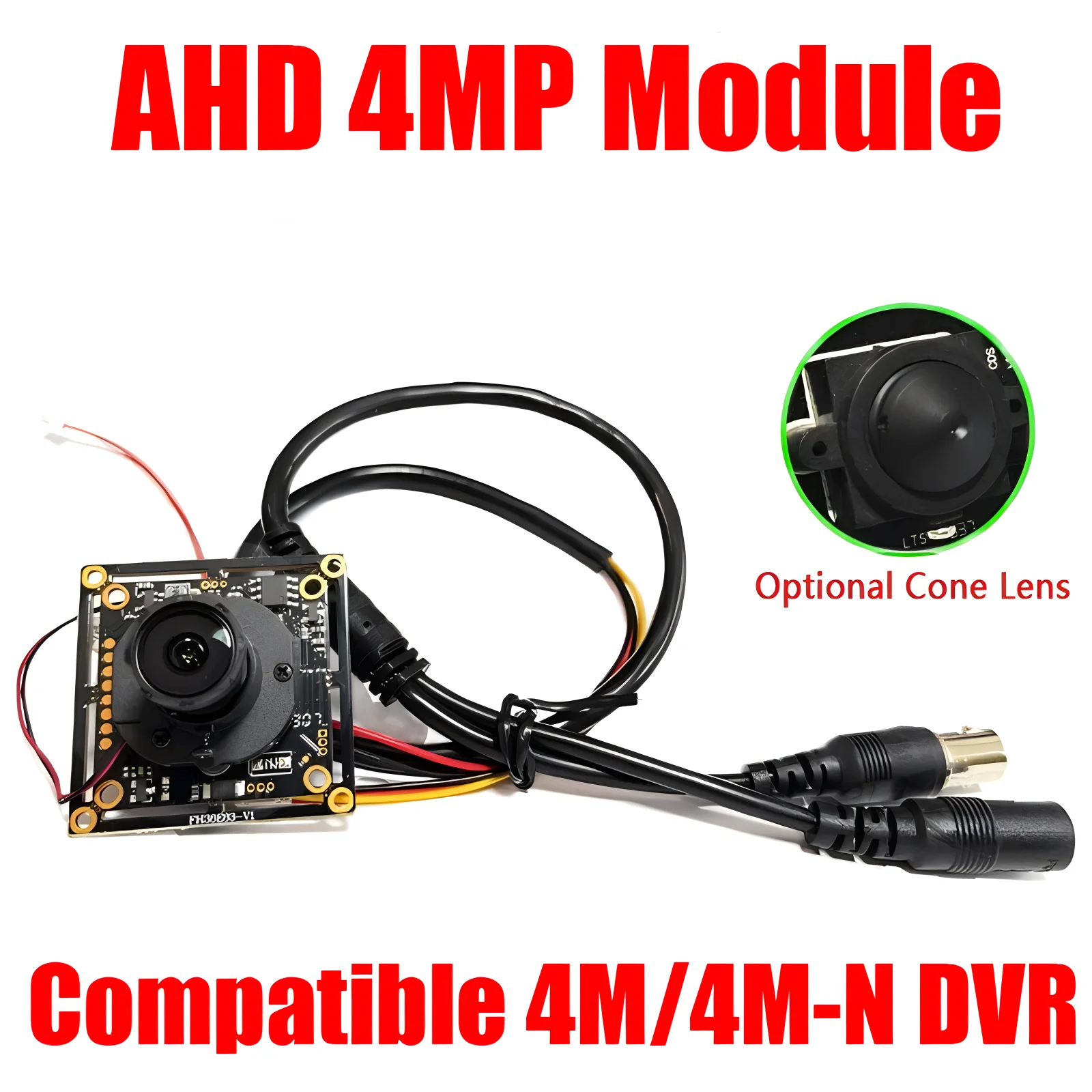 

2K AHD 4MP Mini Cctv Camera 4in1 Chip Module Coaxial Digital Hd 4.0mp Complete Monitoring Circuit Board Lens Ircut Cable FullSet