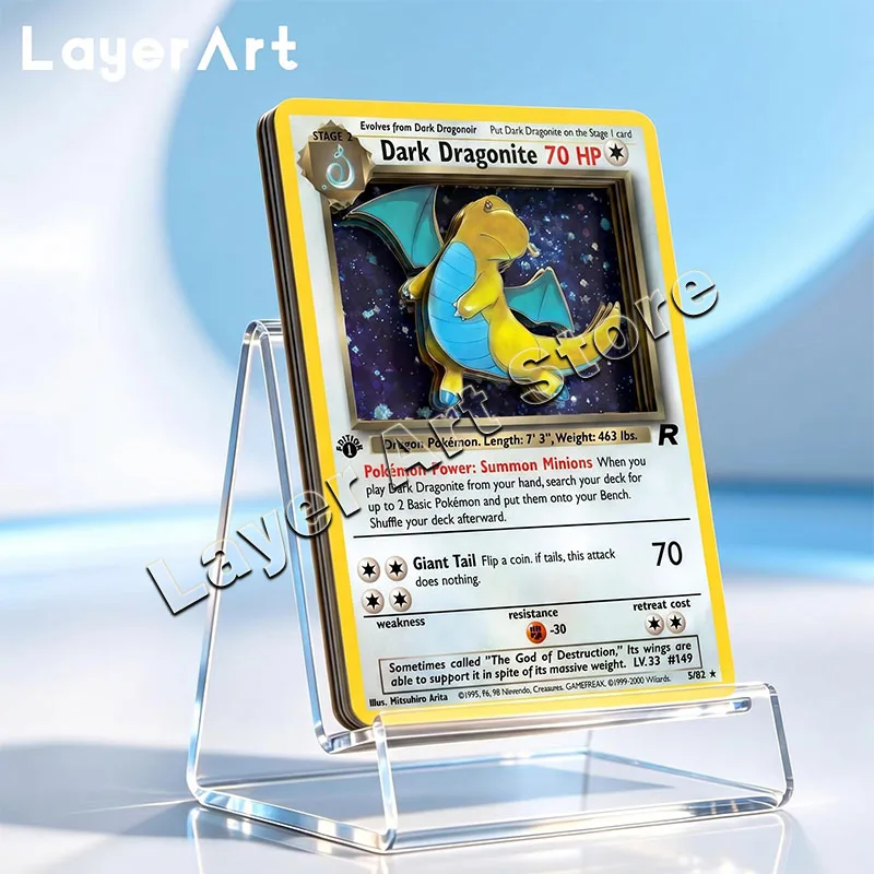 carte-pokemon-3d-faite-a-la-main-dragonite-fonce-superpose-objet-de-collection-ornement-decoratif-cadeau-jouets-diy