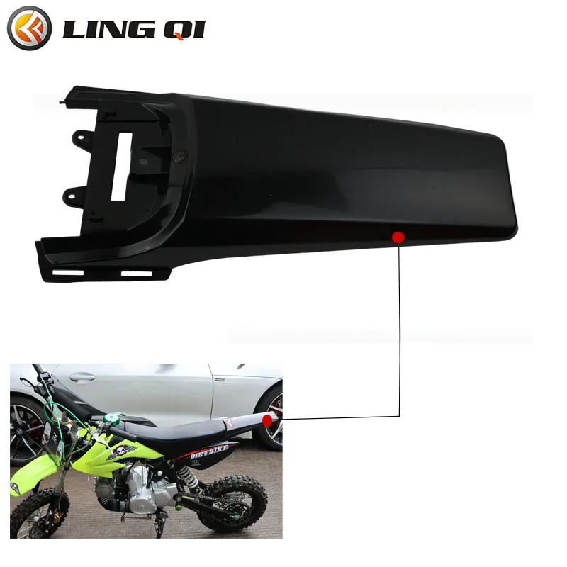 Motorcycle Accessories Back Mudguard PP Plastic Extended Modified Rear Universal For Segway Light Bee X And S  CRF50