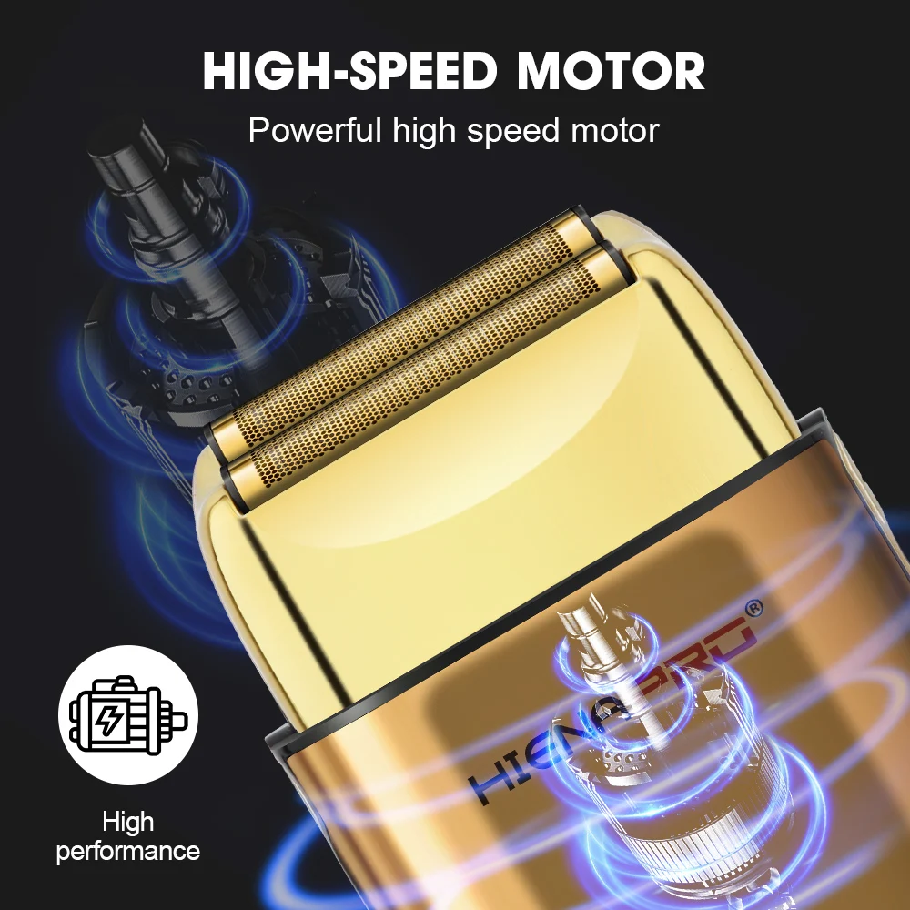 

Профессиональная сабельная электробритва HIENA подходит для мужских бритв и можно использовать дома в качестве подарка отцу мужского пола.