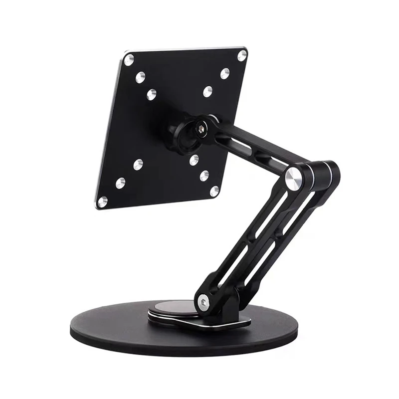 

Monitor Desk Mount Portable Multi- Rotation Adjustable Stand Compatible with Monitors Up to 19inch-ABVP