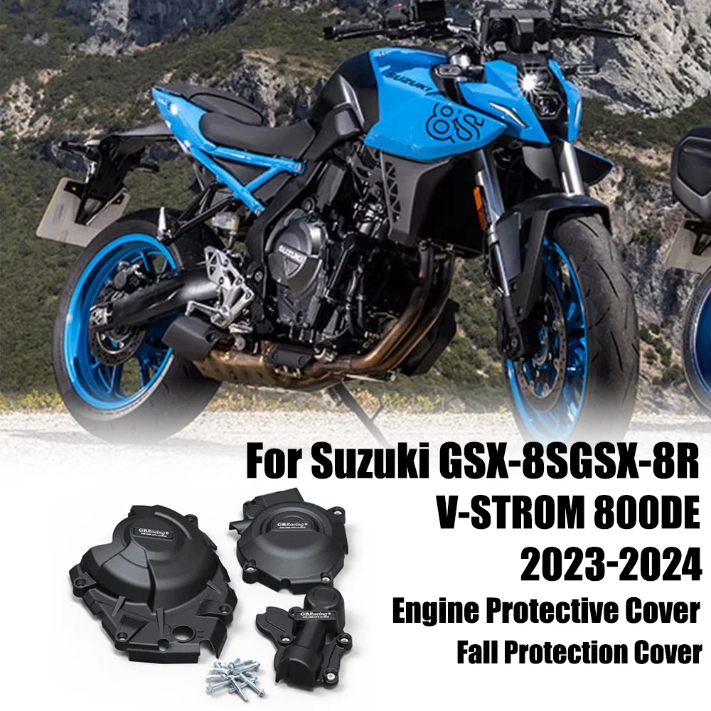 

GSX-8S для Suzuki GSX-8S GSX-8R V-STROM 800DE GSX 8S 2023-2024 Защитная крышка двигателя Защитная крышка от падения