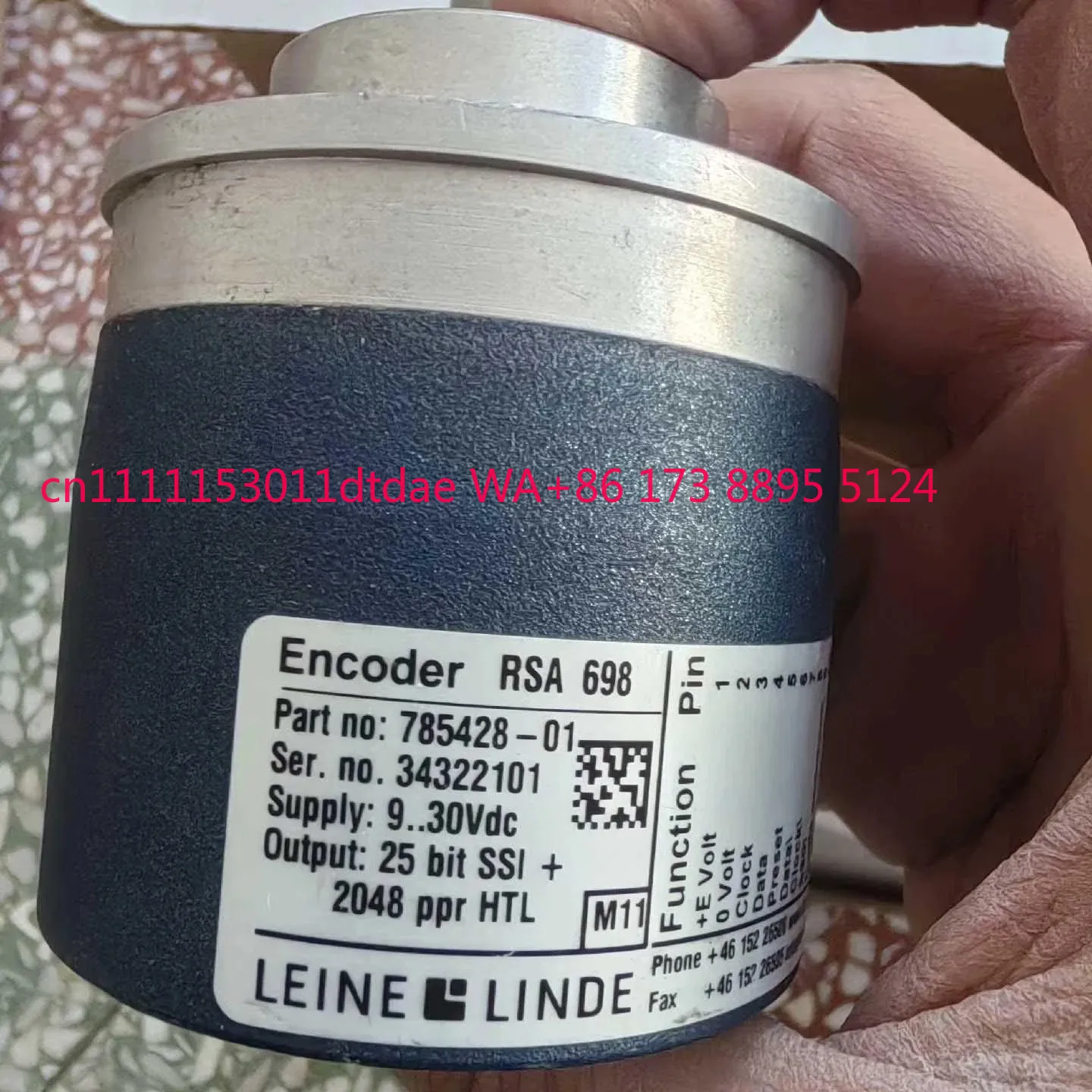 

Linde Encoder RSA 698-2048 Absolute Encoder