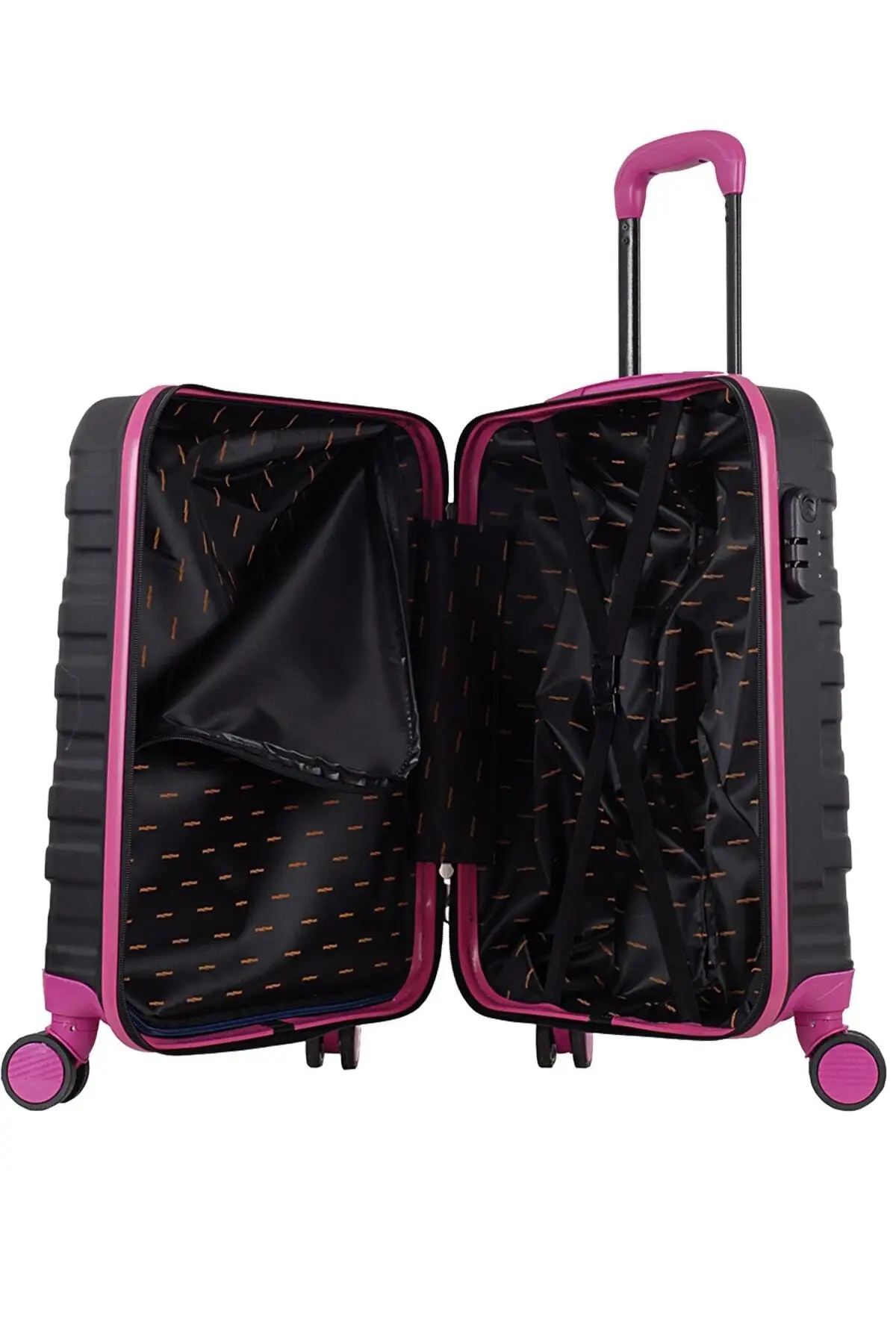 Pink Unisex Cabin Size Suitcase