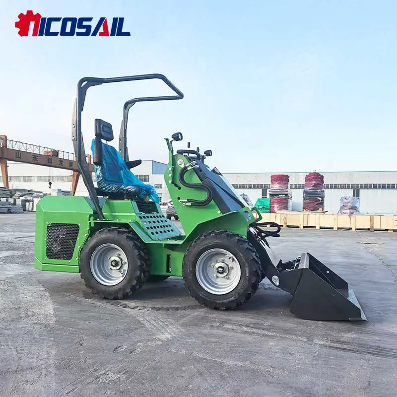 

New Mini Skid Steer Loader for Hot Sale, EUR5 & CE Compliant, Fit for Landscaping & Industrial Plants