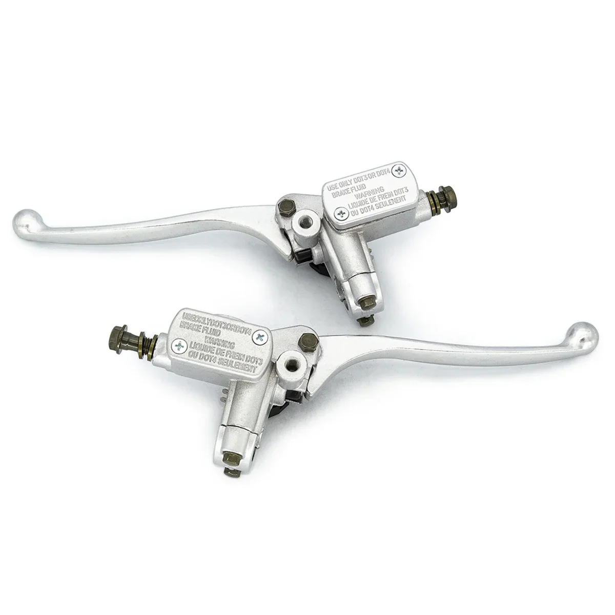 22mm 7/8 "lewy/prawy cylinder główny pompy hamulcowej z gwintem lusterka do GY6 50 90cc 110cc 125cc Dirt pitbike ATV