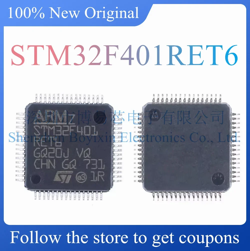 STM32F401RET6 Produto Original, LQFP-64, Novo