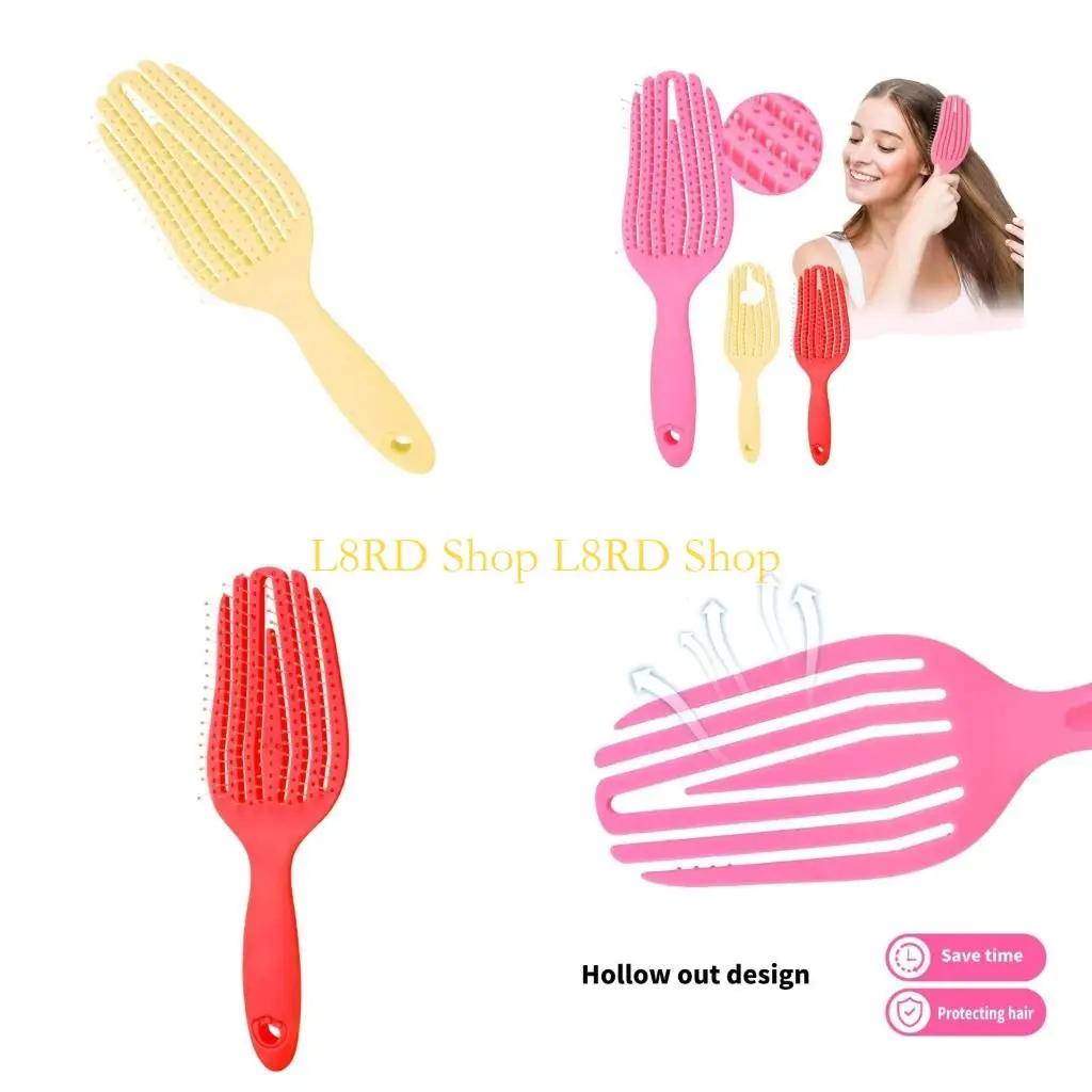 

L8RD Define Styling Brush Curly Hair Brush Brush Hair Comb for Detangling