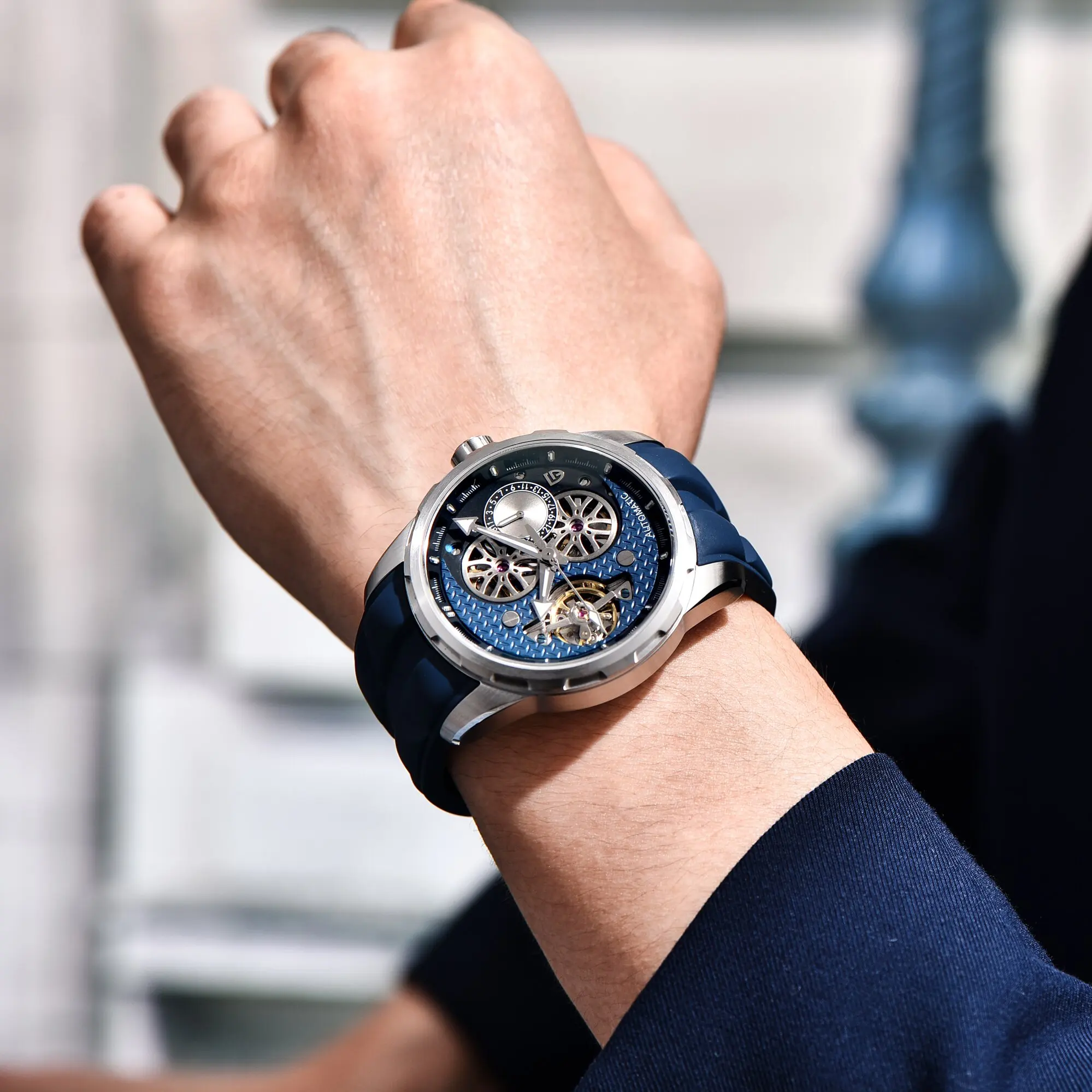 2026 PAGANI DESIGN Modern Luxury Men's Automatic Mechanical Watch Luminous Waterproof Tourbillon Watch For Men Outdoor Activity