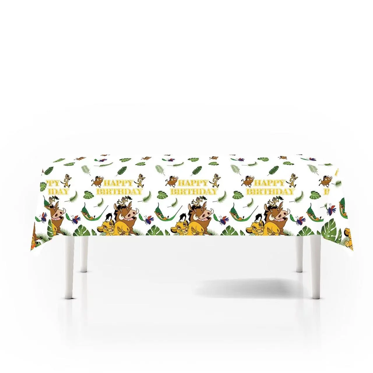 مجموعة أدوات مائدة مناديل وأطباق أكواب للحفلات على شكل أسد كينج للأطفال والأولاد مثل ديكور حفلات أعياد الميلاد وحفلات أعياد الميلاد #6