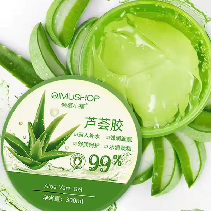 

99% Aloe Vera Gel Moisturing Skin Face Cream Shrink Pores Day Cream Skincare Sleeping Mask Korean Skin Care Products