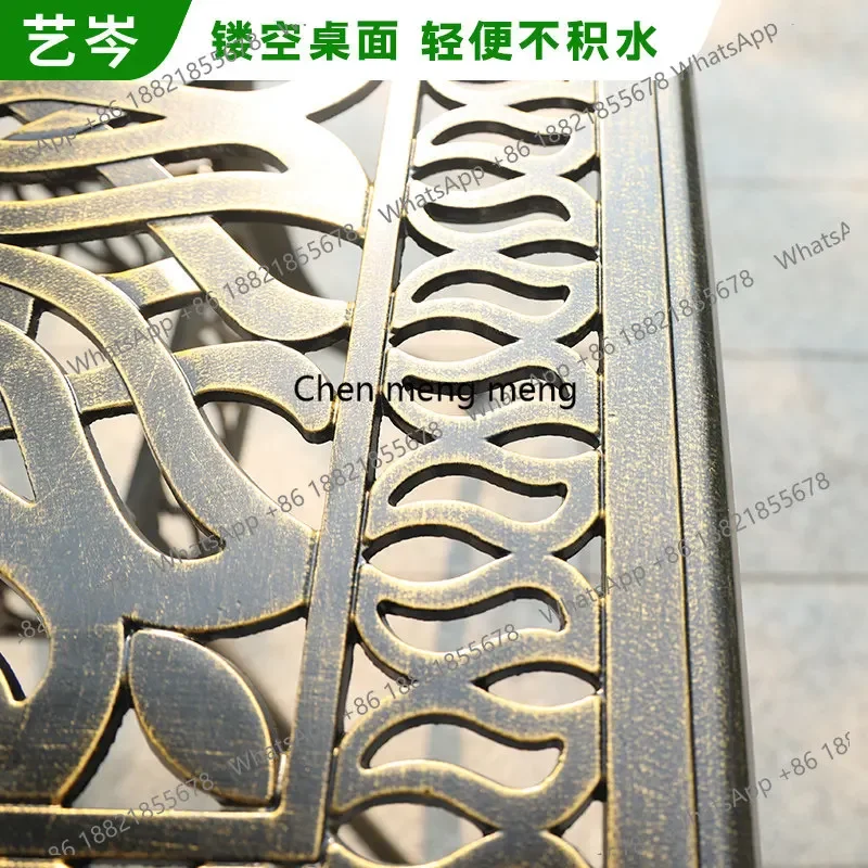 

Горячие продажи: Уличный стол и стулья для открытых пространств, вилл, садов, террас, дворов и балконов, кованые, для отдыха.