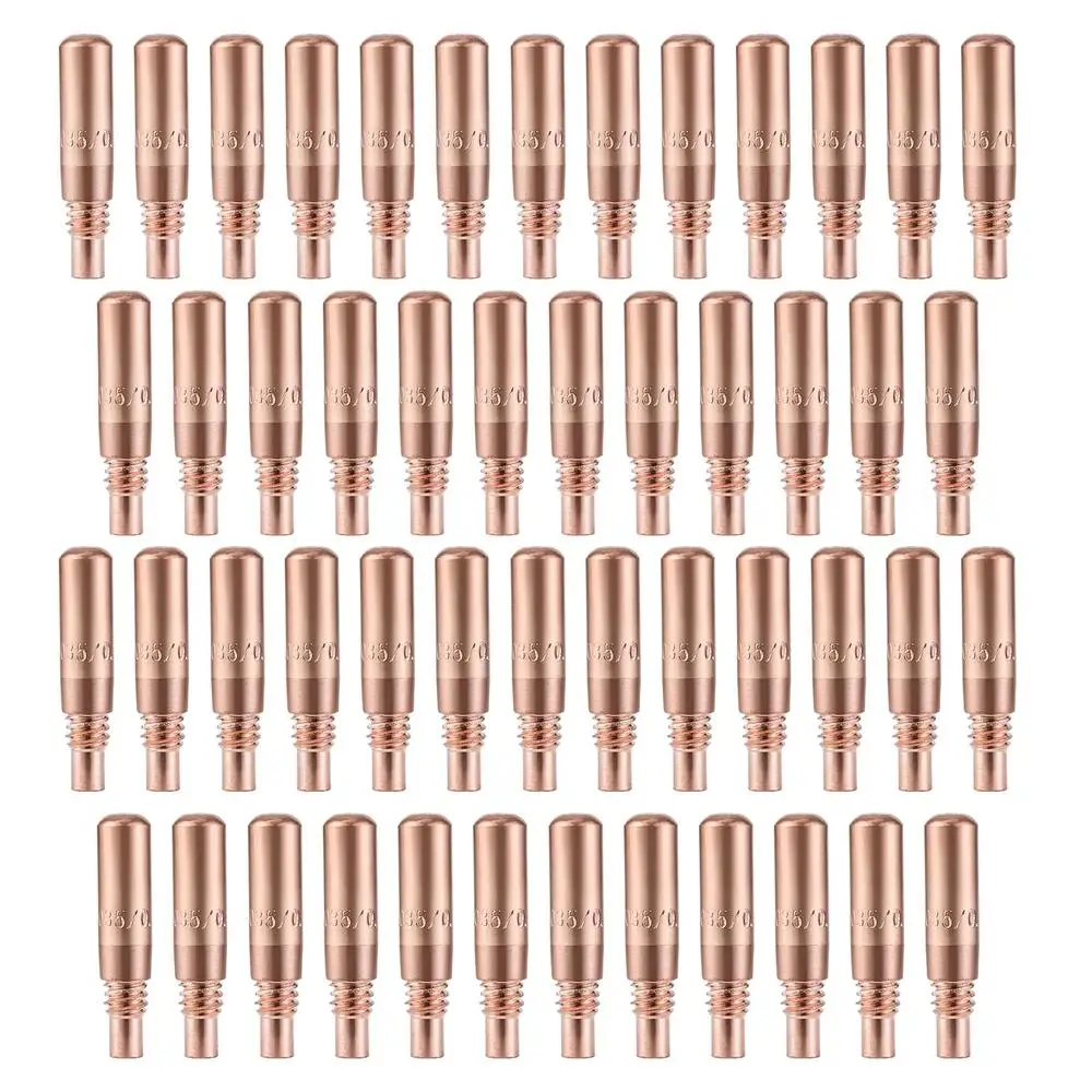 50-PK Copper Welding Contact Tips Miller MDX Series MIG Gun Replaceable & High Performance Contacts 0.035