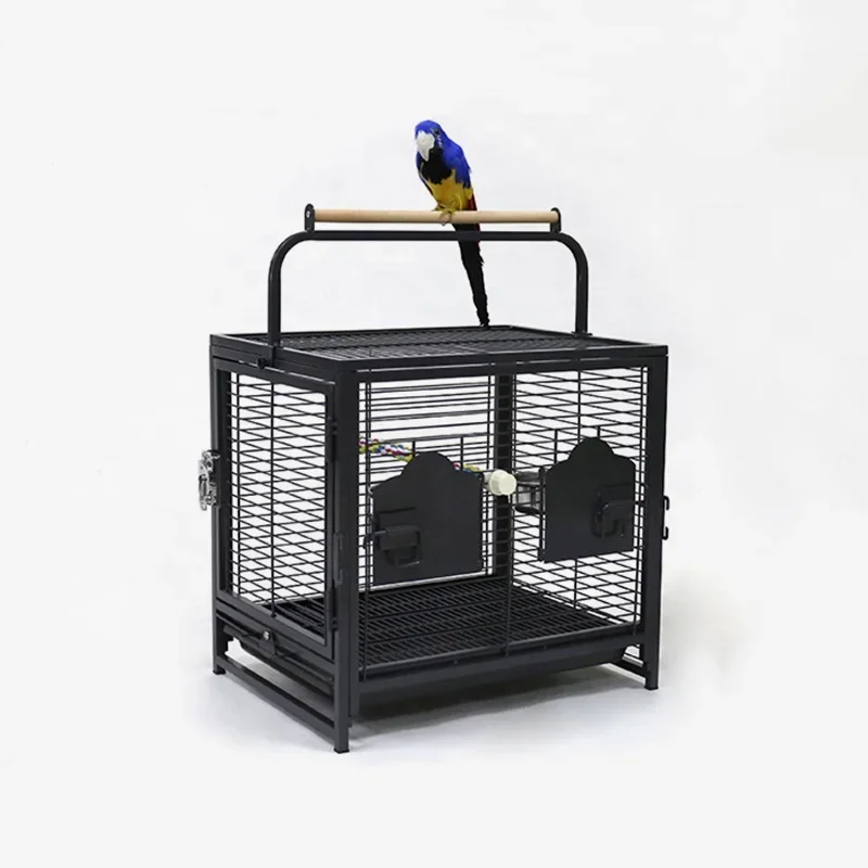 Parrot High-quality Home Iron Bird Cage Pearly Bird Cage Tiger Skin Phoenix Peony Bird Bedding Accessories Nest Habitat Shelter