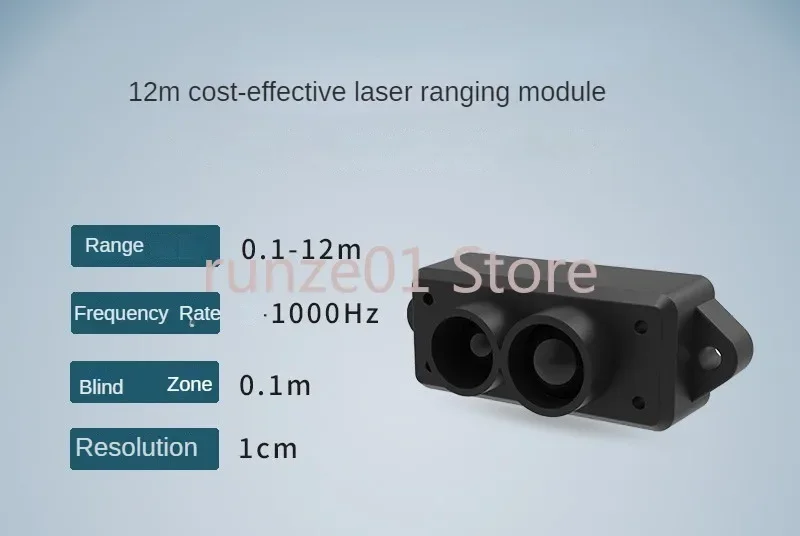 TFmini S LiDAR small volume and easy to integrate 12 meter single point ranging sensor obstacle avoidance module