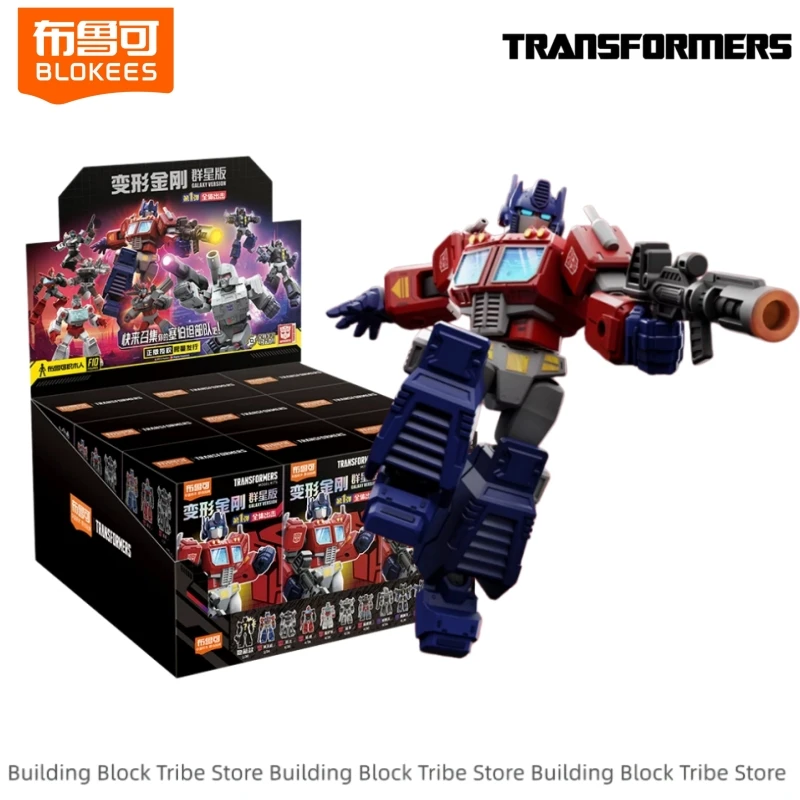 

BLOKEES Transformers Building Blocks Galaxy Version 01 Roll Out Toy Bluestreak Megatron Skywarp Assembly Model Ornament Gift