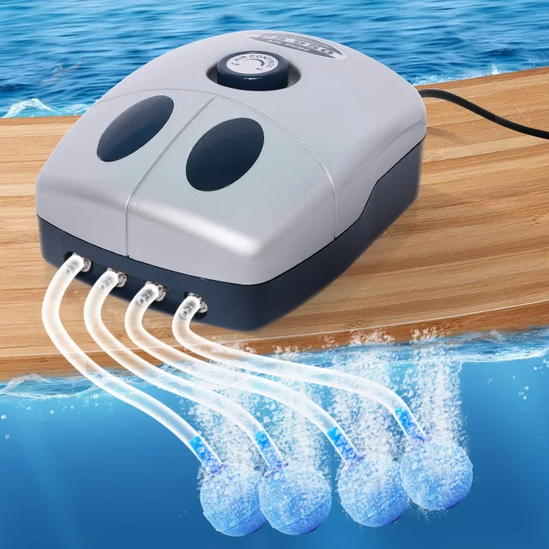 

New Style Plastic Home Aquarium Small Air Pump For Fish Tank With High Quality