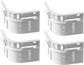 4pcs White