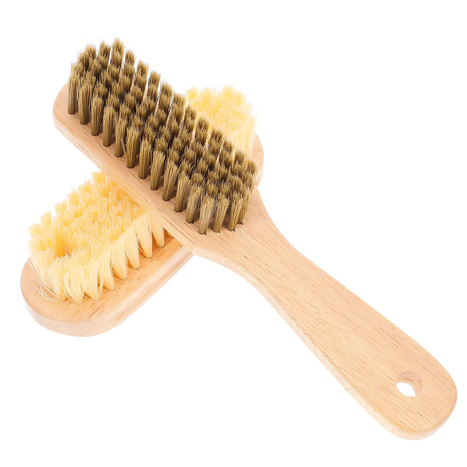 2 قطعة فرشاة الرمل فرشاة تنظيف الشاطئ لينة الصلب المزدوج رئيس مقبض طويل للكرة الطائرة فتحات الزاوية أداة إزالة الصواميل الرمال